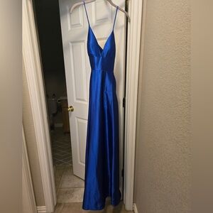 Windsor Royal Blue Maxi Formal Dress